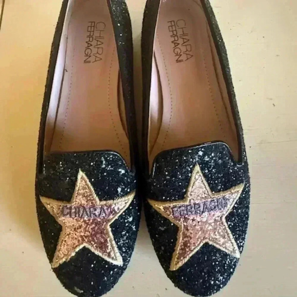 Chiara Ferragni Shoes - chiara ferragni glitter flats